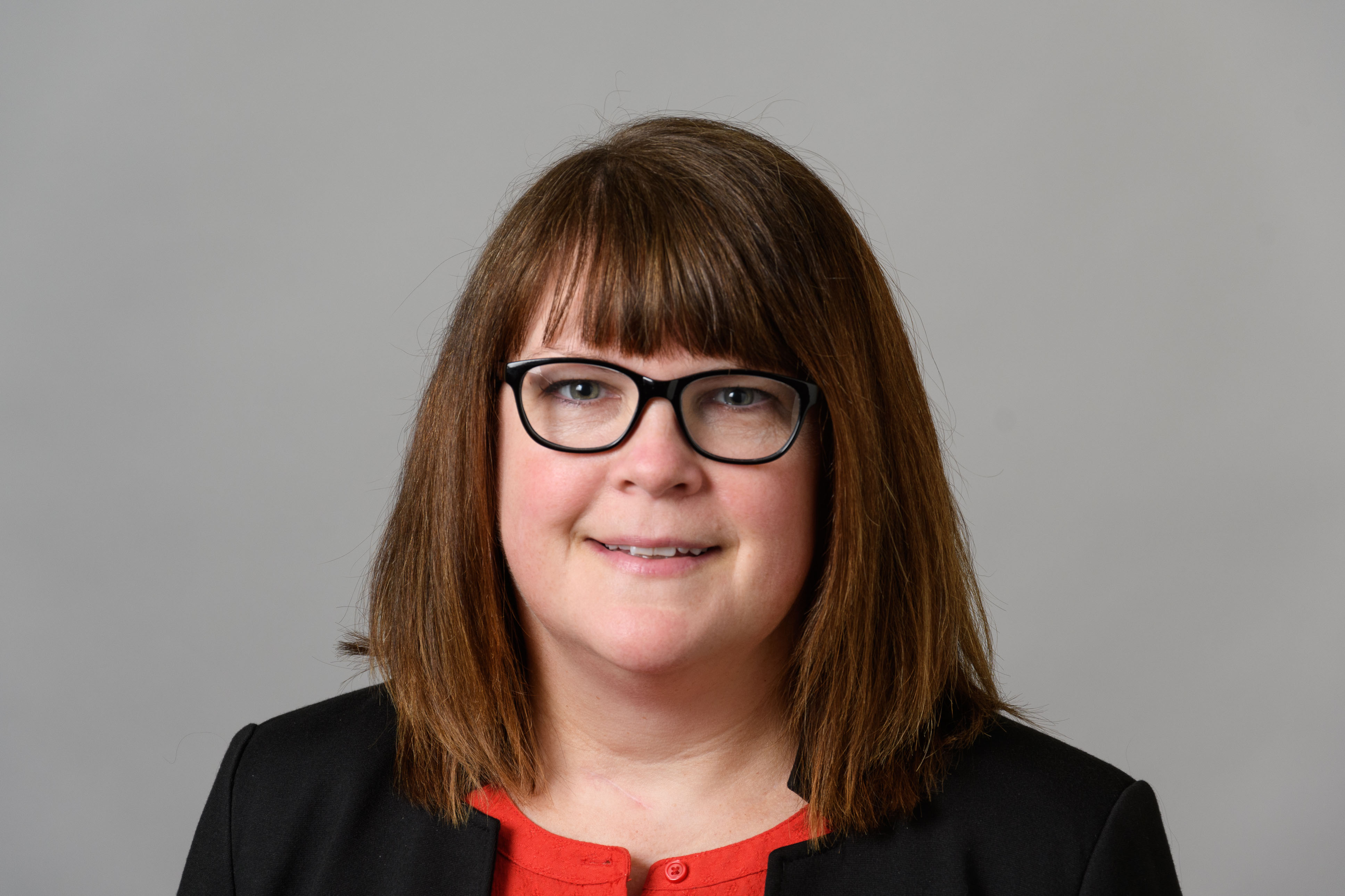 Napolitano Kristi Napolitano '94 (CLAS) '01 MA on Sept. 19, 2019. (Peter Morenus/UConn Photo)